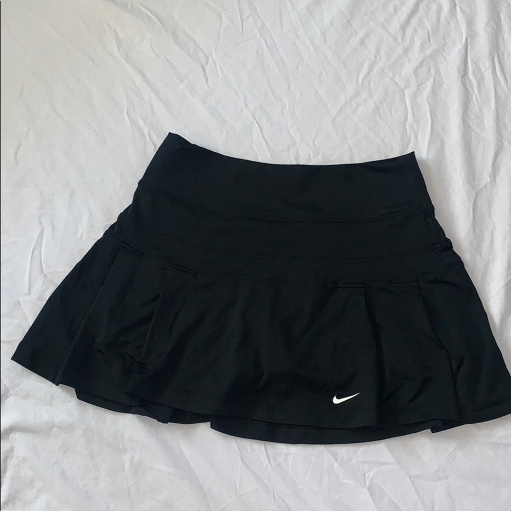 Black Nike Dri Fit Tennis Skirt